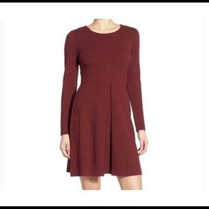 Madewell fit and flare dress